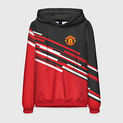 Толстовка-худи мужская Man UTD FC: Sport Line 2018, цвет: 3D-красный