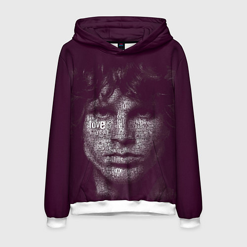 Мужская толстовка The Doors: Jim Morrison / 3D-Белый – фото 1