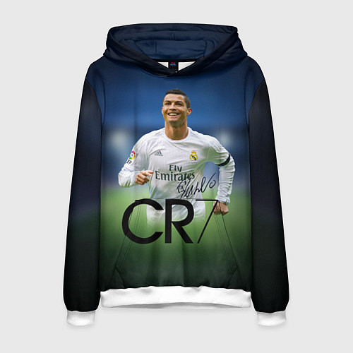 Мужская толстовка CR7 / 3D-Белый – фото 1