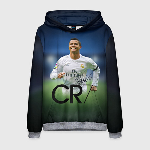 Мужская толстовка CR7 / 3D-Меланж – фото 1