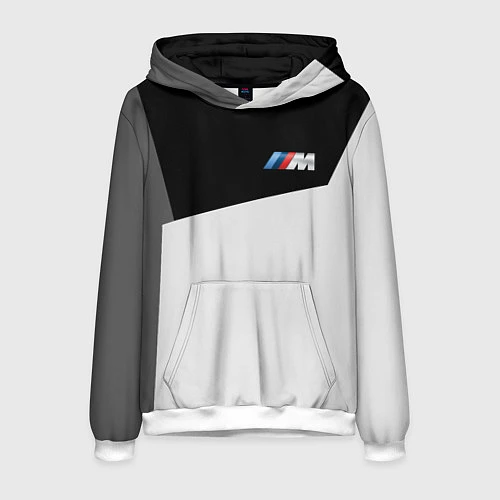 Мужская толстовка BMW SportWear / 3D-Белый – фото 1