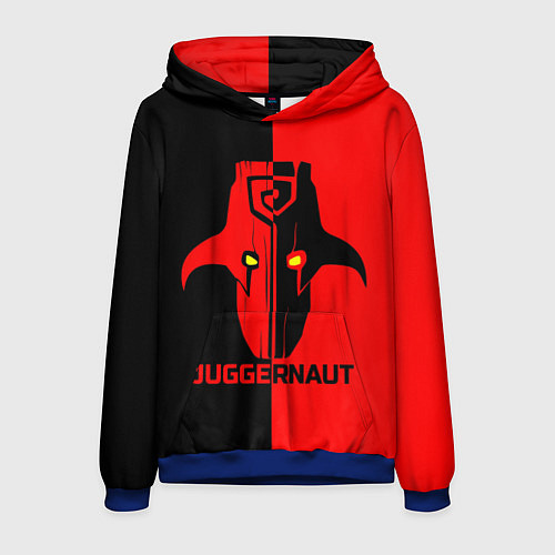 Мужская толстовка Juggernaut Blood / 3D-Синий – фото 1