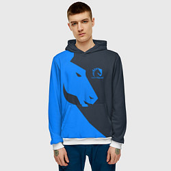 Толстовка-худи мужская Team Liquid Uniform, цвет: 3D-белый — фото 2