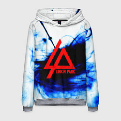 Мужская толстовка Linkin Park blue smoke