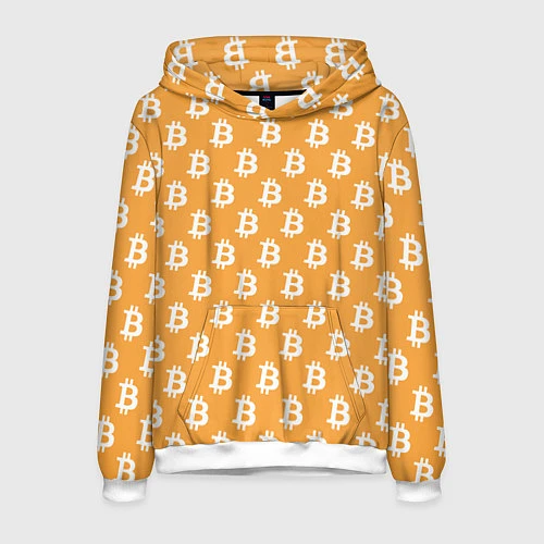 Мужская толстовка BTC Pattern / 3D-Белый – фото 1