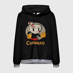 Мужская толстовка Cuphead: Mugman