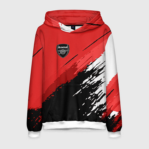 Мужская толстовка FC Arsenal: Original / 3D-Белый – фото 1