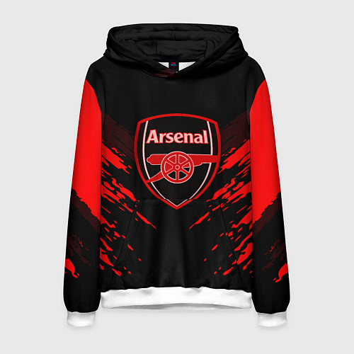 Мужская толстовка Arsenal FC: Sport Fashion / 3D-Белый – фото 1