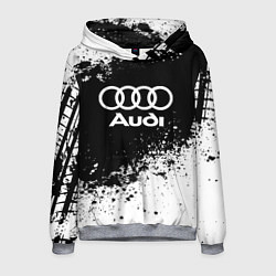 Мужская толстовка Audi: Black Spray