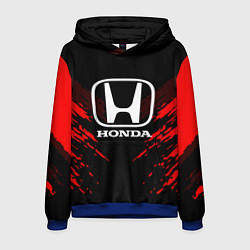 Толстовка-худи мужская Honda: Red Anger, цвет: 3D-синий