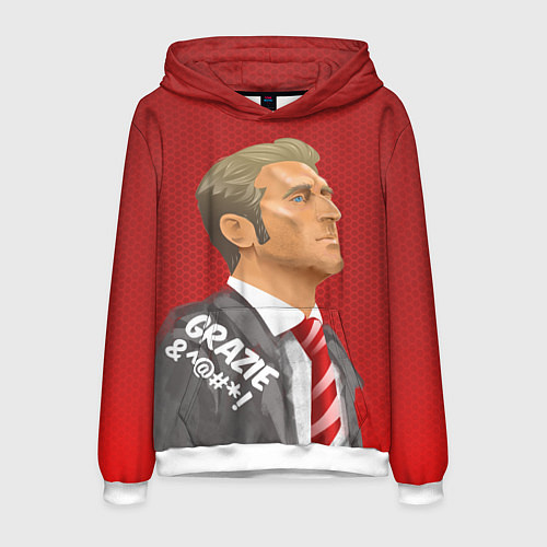 Мужская толстовка Grazie / 3D-Белый – фото 1