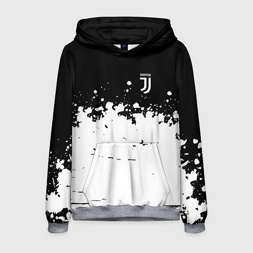 Мужская толстовка FC Juventus Sport / 3D-Меланж – фото 1