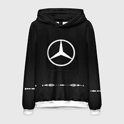 Мужская толстовка Mercedes: Black Abstract