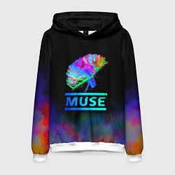 Мужская толстовка Muse: Neon Flower