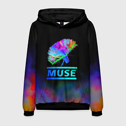 Мужская толстовка Muse: Neon Flower