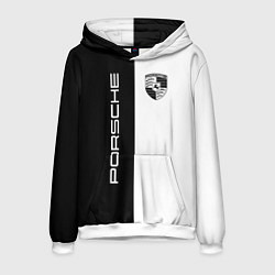 Толстовка-худи мужская Porsche Design, цвет: 3D-белый