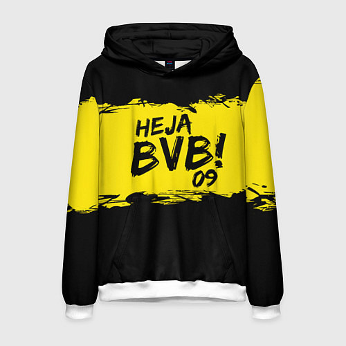 Мужская толстовка Heja BVB 09 / 3D-Белый – фото 1