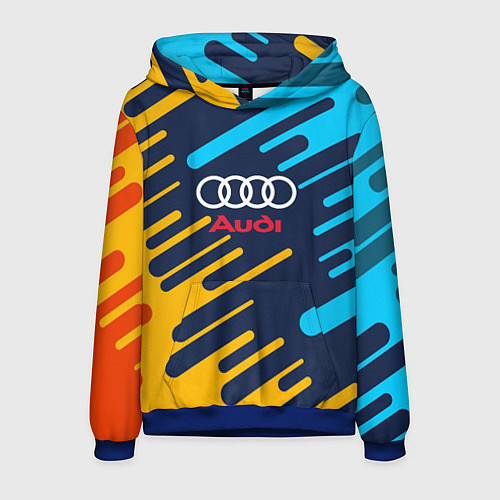 Мужская толстовка Audi: Colour Sport / 3D-Синий – фото 1
