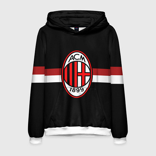 Мужская толстовка AC Milan 1899 / 3D-Белый – фото 1