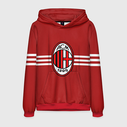 Мужская толстовка AC Milan 1899 / 3D-Красный – фото 1