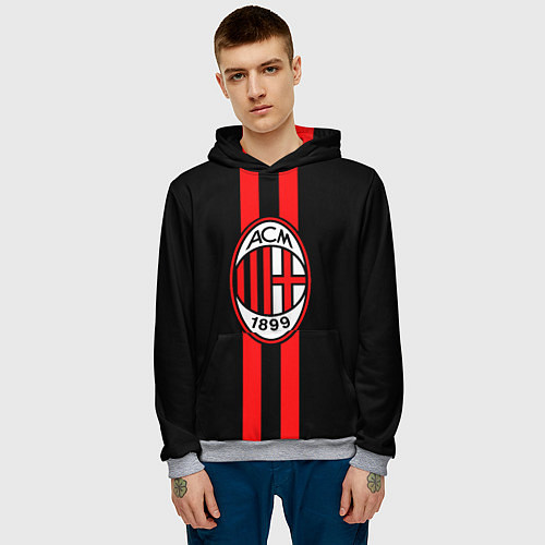 Мужская толстовка AC Milan 1899 / 3D-Меланж – фото 3