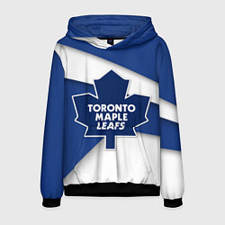 Толстовка-худи мужская Toronto Maple Leafs, цвет: 3D-черный