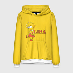 Мужская толстовка Lisa Simpson