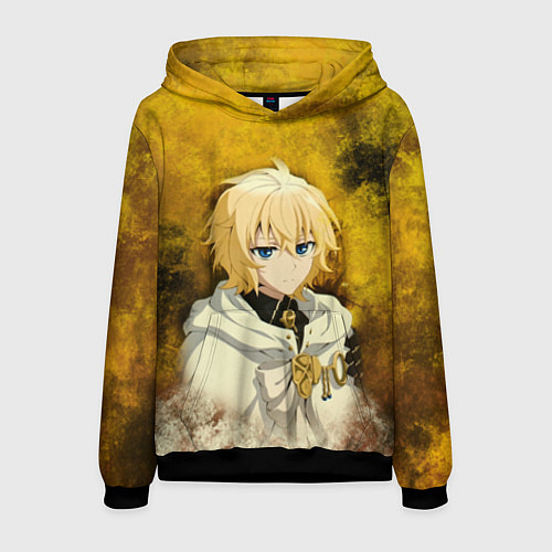 Мужская толстовка Mikaela Hyakuya / 3D-Черный – фото 1