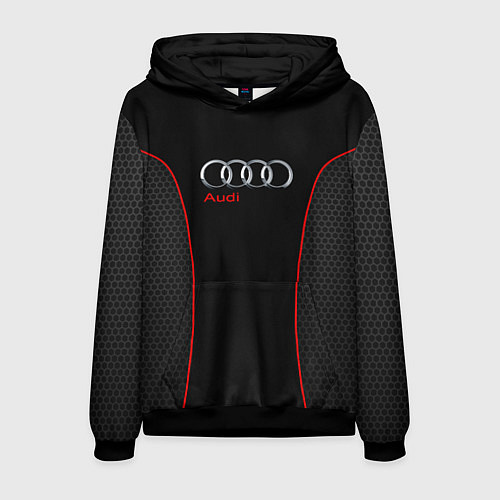 Мужская толстовка Audi Style / 3D-Черный – фото 1