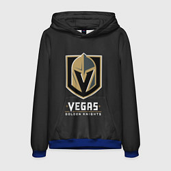 Толстовка-худи мужская Vegas: Golden Knights, цвет: 3D-синий