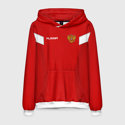 Мужская толстовка Сборная России / 3D-Белый – фото 1