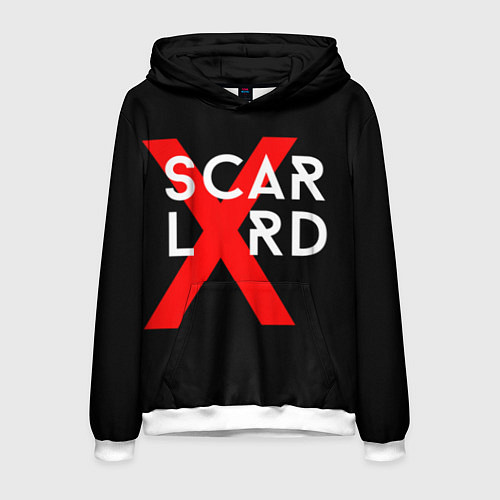 Мужская толстовка Scarlxrd Logo / 3D-Белый – фото 1