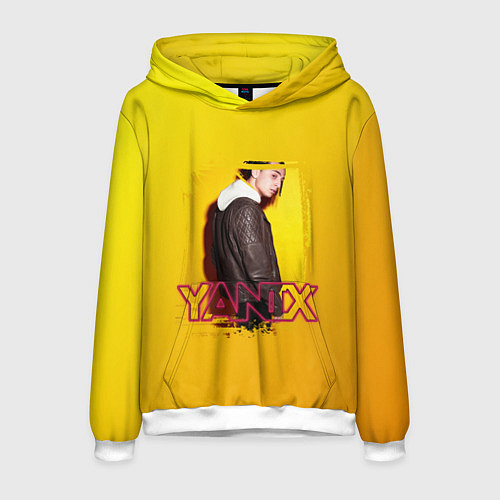 Мужская толстовка Yanix: Yellow Mood / 3D-Белый – фото 1