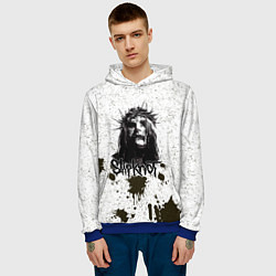 Толстовка-худи мужская Slipknot Demon, цвет: 3D-синий — фото 2