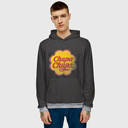 Толстовка-худи мужская Chupa-Chups: Vintage, цвет: 3D-меланж — фото 2