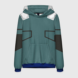 Толстовка-худи мужская MHA IZUKU MIDORIYA, цвет: 3D-синий