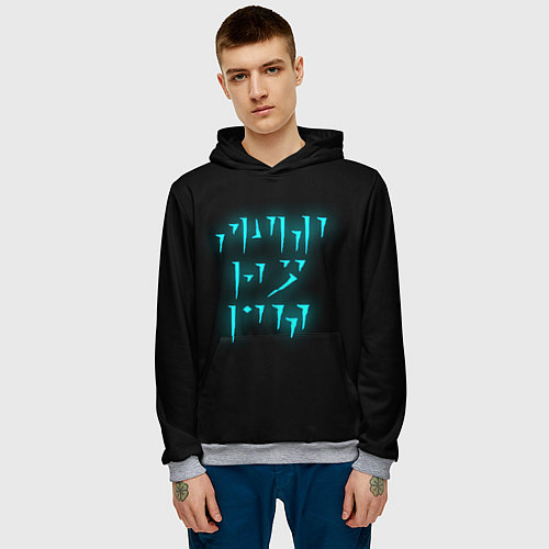 Мужская толстовка TES: FUS RO DAH / 3D-Меланж – фото 3