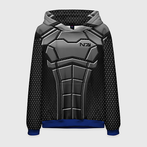 Мужская толстовка Soldier N7 / 3D-Синий – фото 1