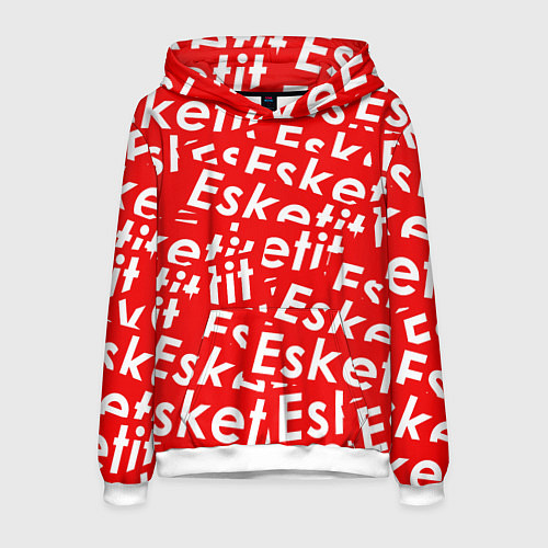 Мужская толстовка Esketit Pattern / 3D-Белый – фото 1