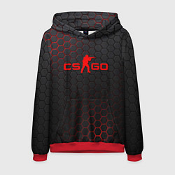 Мужская толстовка CS:GO Grey Carbon