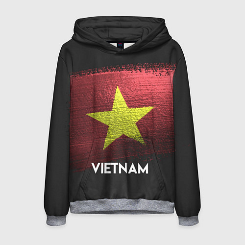 Мужская толстовка Vietnam Style / 3D-Меланж – фото 1