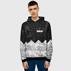 Толстовка-худи мужская BONES: SESH Team, цвет: 3D-черный — фото 2