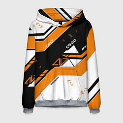 Толстовка-худи мужская CS:GO Asiimov Inverted, цвет: 3D-меланж