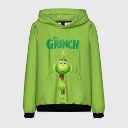 Толстовка-худи мужская The Grinch, цвет: 3D-черный