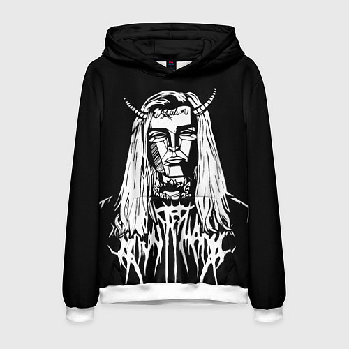 Мужская толстовка Ghostemane: Devil / 3D-Белый – фото 1