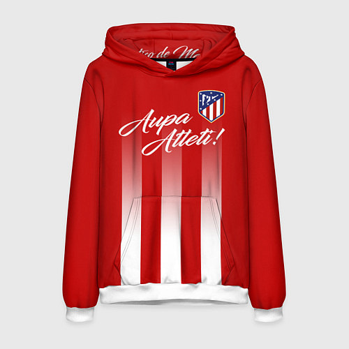 Мужская толстовка Aupa Atleti / 3D-Белый – фото 1