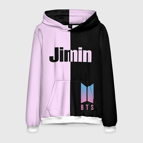 Мужская толстовка BTS Jimin / 3D-Белый – фото 1