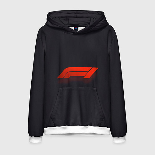Мужская толстовка Formula 1 / 3D-Белый – фото 1