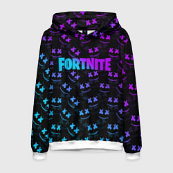 Толстовка-худи мужская FORTNITE x MARSHMELLO, цвет: 3D-белый