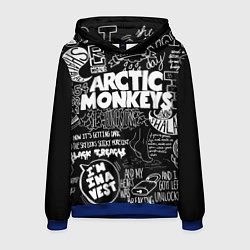 Толстовка-худи мужская Arctic Monkeys: I'm in a Vest, цвет: 3D-синий